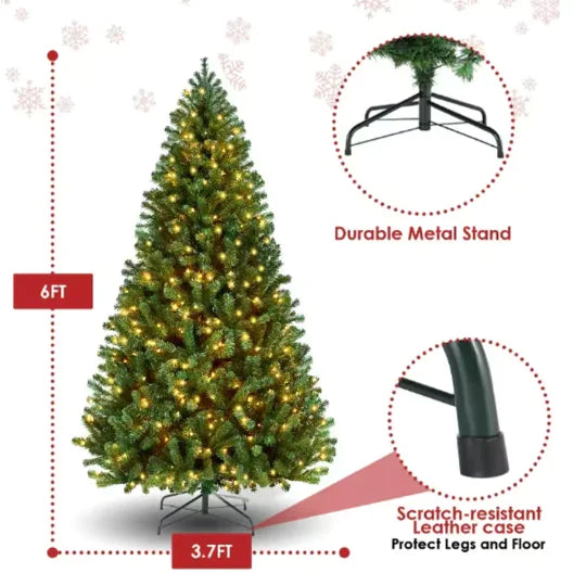 Christmas Tree with Warm Lights - Gadgetmanic.com