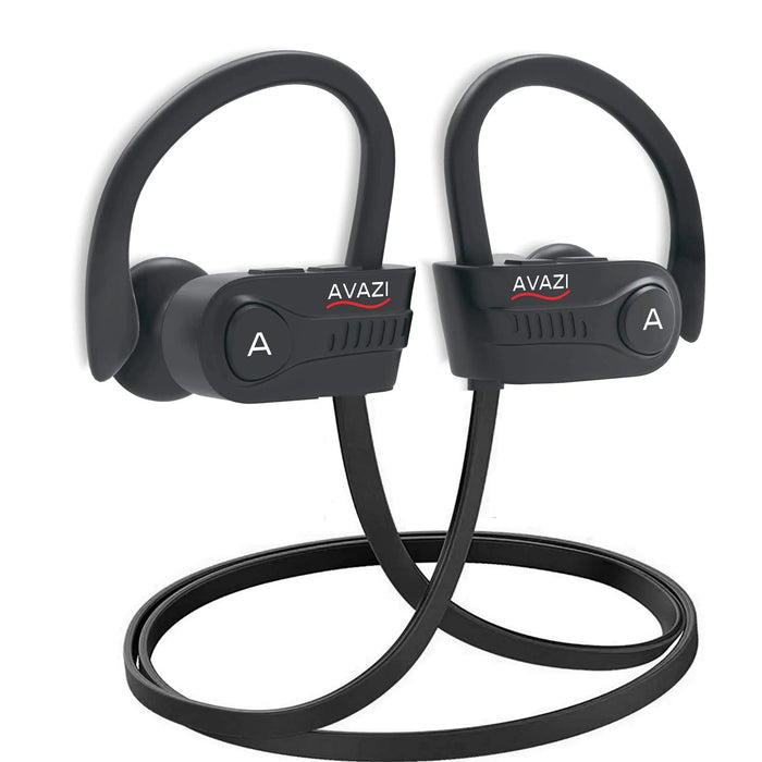 AVAZI Bluetooth 5.1 Wireless Earbuds Sport IPX7 Waterproof Earphones Richer Bass HiFi Stereo in-Ear Earphones Gaming Mode 12 hrs Running Bluetooth Headphones W/CVC6.0 Noise Cancelling Mic - Gadgetmanic