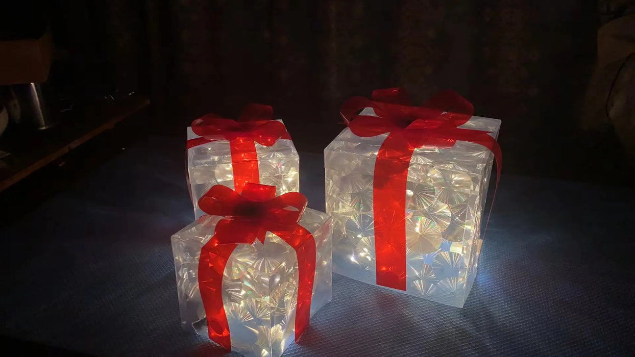 New Christmas Lover Gift Box Set with Lights - Gadgetmanic.com