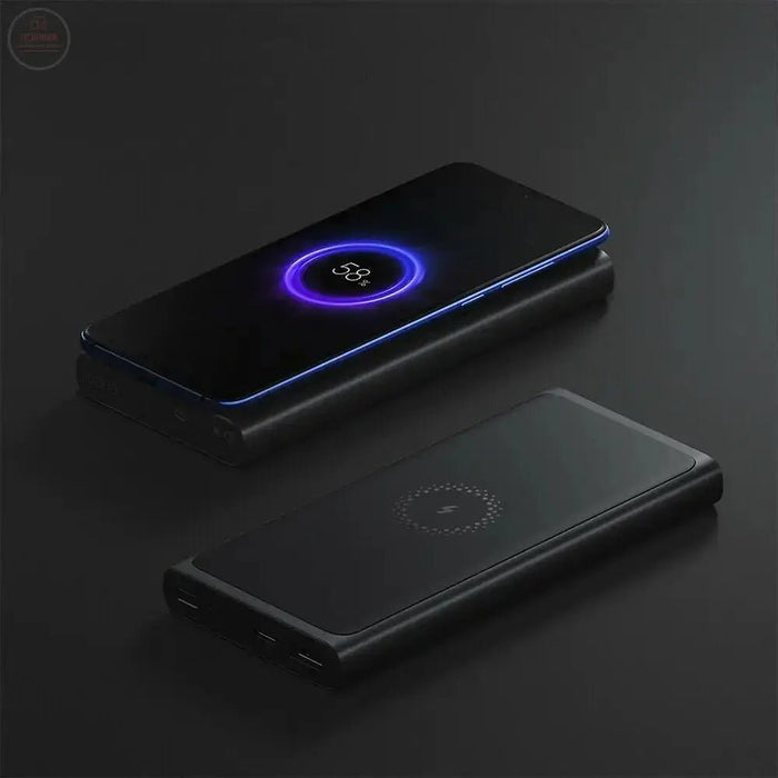 Mini Metal Wireless Power Bank, 10000mAh Portable Charger - Gadgetmanic
