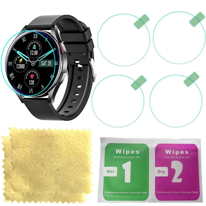 RAEWSTCO smart watch screen protector for 1.32inch Andfz smart watch screen protector tempered glass - Gadgetmanic