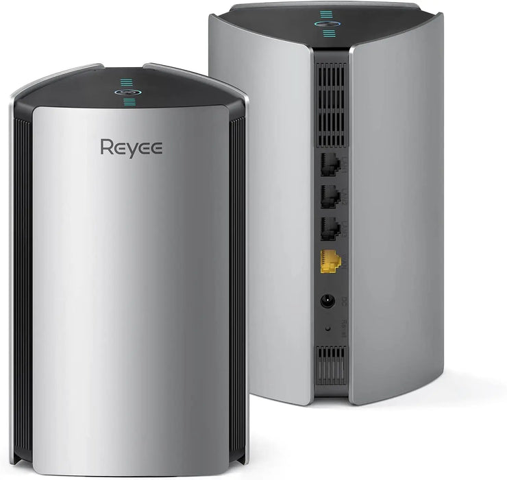 Reyee Whole Home Mesh WiFi System AX3200 Smart WiFi 6 Router RG-R6 (2-Pack) Cover 6000Sq. Ft Connect up to 150 Devices Replaces Wireless WiFi Routers and Extenders - Gadgetmanic