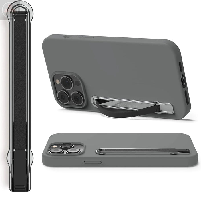 SleekStrip SleekGrip Premium Swappable Phone Stand & Phone Grip - Ultra Thin Convertible Grip Holder Fits Most iPhone and Android Cases Phone Strap Compatible with Wireless Chargers and Car Mounts - Gadgetmanic