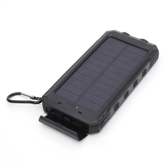 Waterproof Solar Power Bank - Gadgetmanic