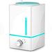 1500ml Aroma Essential Oil Diffuser Large - Exqline Diffuser for Large Room Large Aromatherapy Diffuser/Humidifier Unique Diffusers for Essential Oils(White) - Gadgetmanic