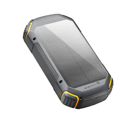 20000mAh Waterproof Solar Power Bank with Red Light - Gadgetmanic
