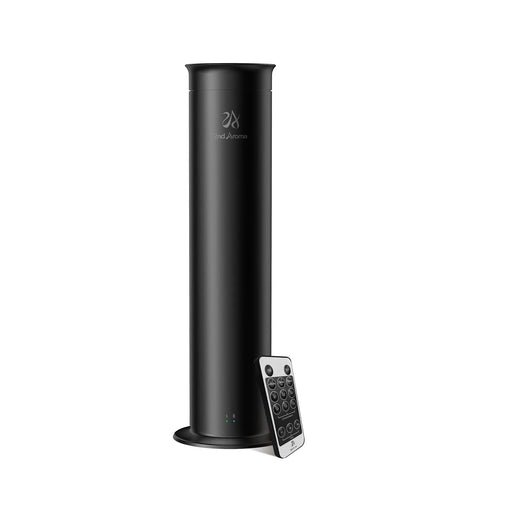 2nd Aroma Essential Oil Diffuser Waterless Diffusers for Home Large Room 2100 Sq Ft Coverage with Remote Control Aluminum Long Lasting Aromatherapy Diffuser with 3 Timing & 6 Mist Levels for Hotel - Gadgetmanic