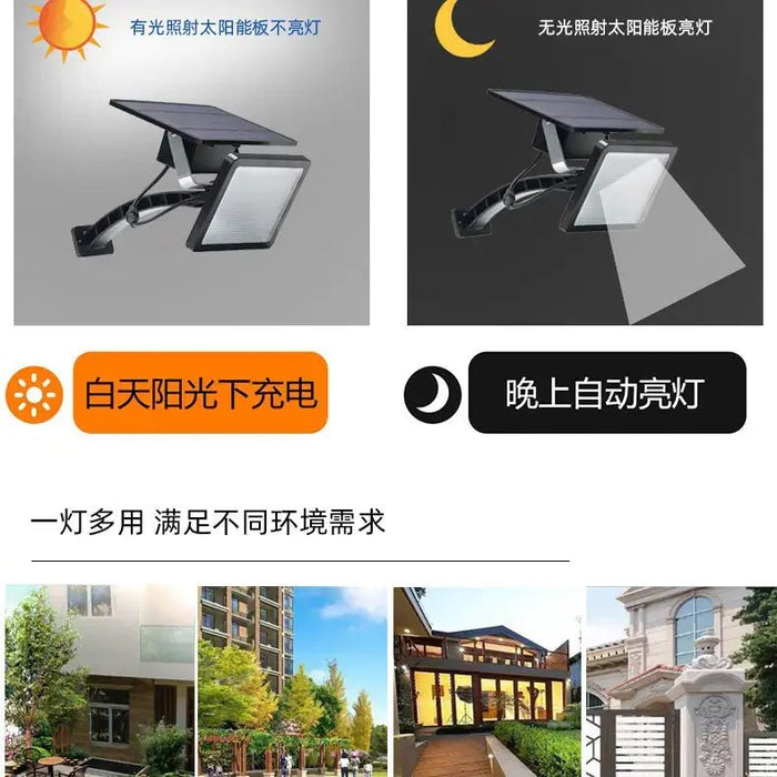 48 LED Solar Landscape Wall Light for Indoor/Outdoor Use - Gadgetmanic