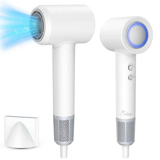 Hair Dryer Negative Ionic Hair Dryer with 110000 RPM Brushless Motor 1500W Fast Drying Professional Blow Dryer for Women with Magnetic Nozzle Low Noise Portable Hairdryer for Home Travel - Gadgetmanic