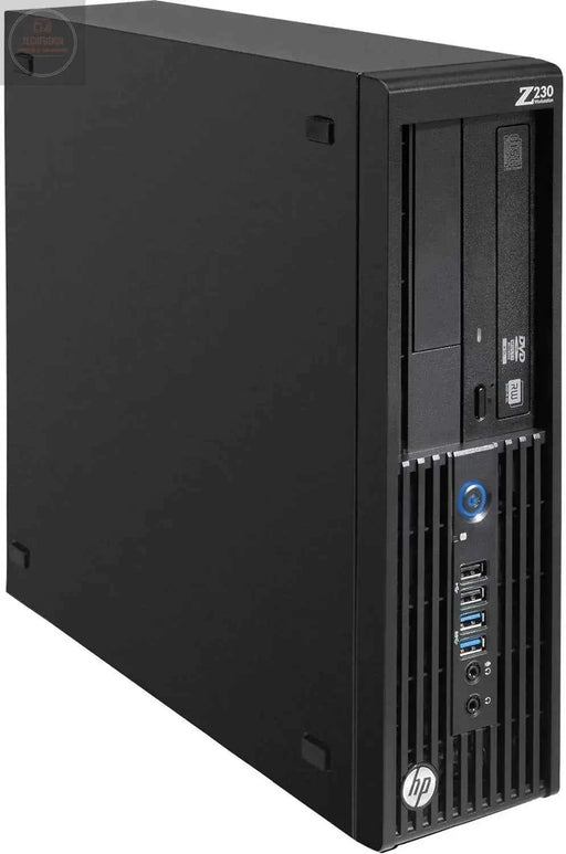 HP z230 Workstation SFF Desktop Computer Intel Core i7-4770 Upto 3.9GHz 32GB RAM 512GB SSD 500GB HDD HD Graphics 4600 4K DisplayPort HDMI Wi-Fi Bluetooth - Windows 10 Pro (Renewed) - Gadgetmanic