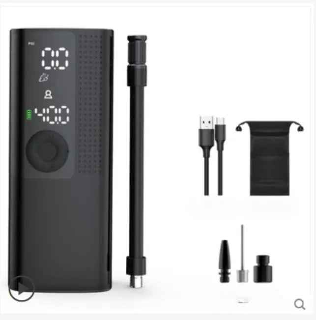 Car Electrical Air Pump Mini Portable Wireless - Gadgetmanic
