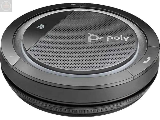 Poly Calisto 5300 Personal Bluetooth Speakerphone (Plantronics) - Connect to PC/Mac via USB-A and Cell Phone via Bluetooth - Works with Teams Zoom and More - Gadgetmanic