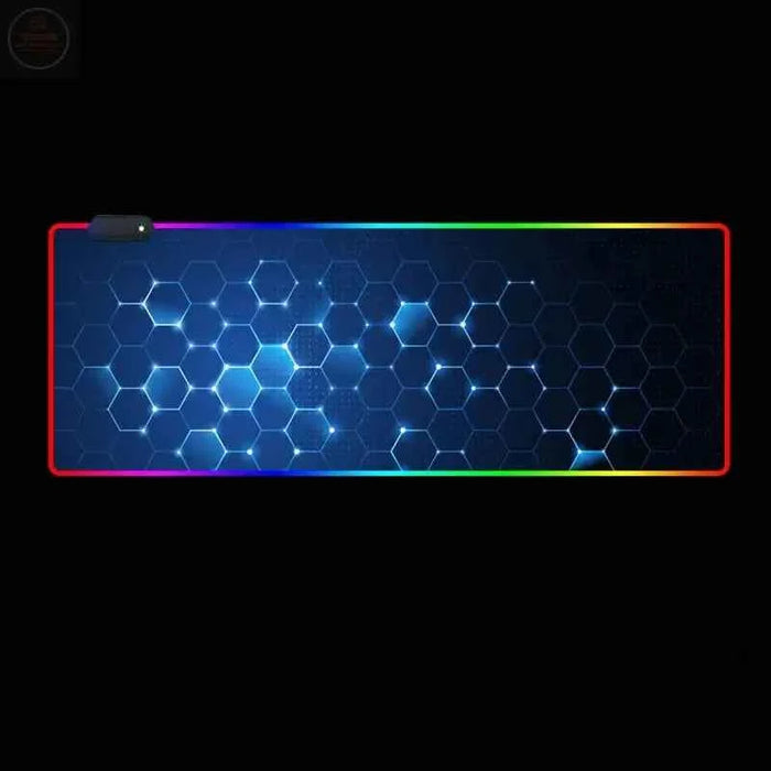 RGB Backlit Gaming Mouse Pad - Gadgetmanic