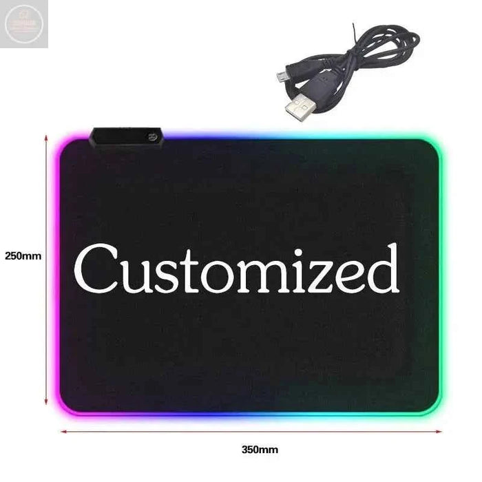 RGB Backlit Gaming Mouse Pad - Gadgetmanic