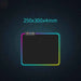 RGB Luminous Gaming Mouse Pad - Gadgetmanic