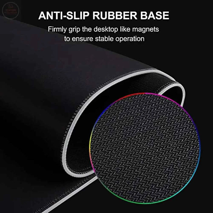 RGB Luminous Gaming Mouse Pad - Gadgetmanic