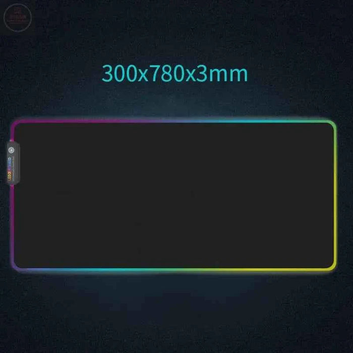 RGB Luminous Gaming Mouse Pad - Gadgetmanic