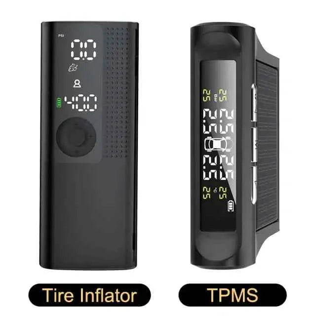 Car Electrical Air Pump Mini Portable Wireless - Gadgetmanic