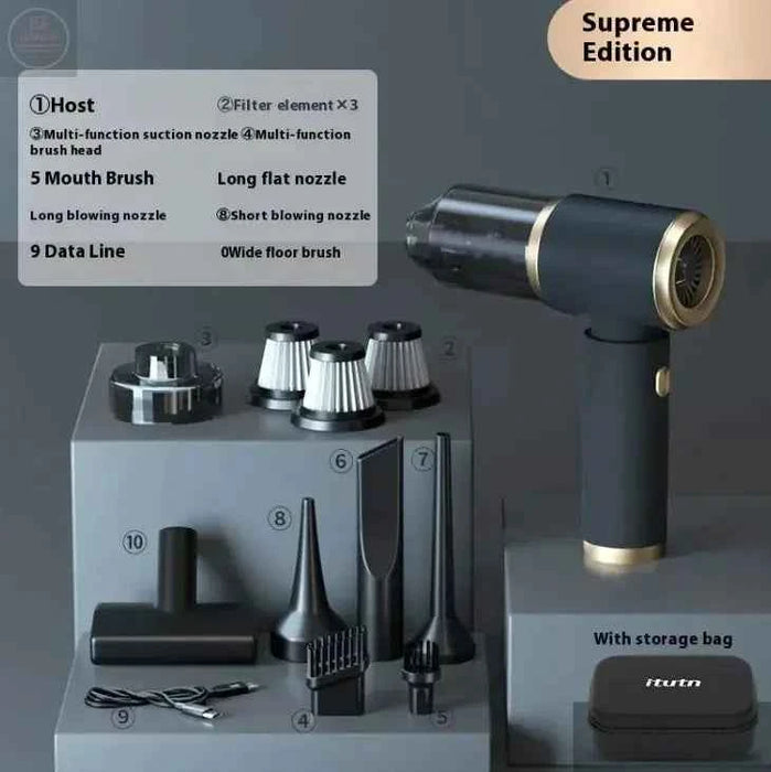 Wireless Mini Car Vacuum - Gadgetmanic