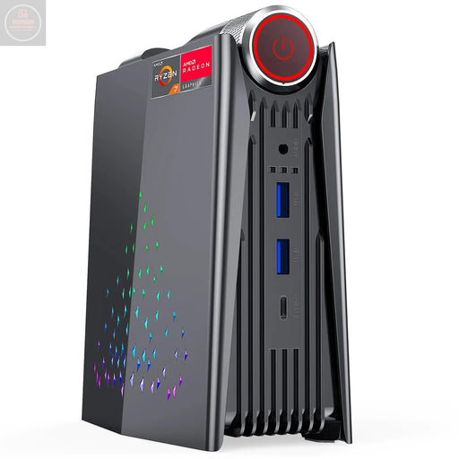 ACEMAGICIAN [Gaming PC] Ryzen Mini PC AMD Ryzen 7 5875U(up to 4.5Ghz) 16GB DDR4 512GB NVME SSD Mini Desktop Computer Mini Computers [WiFi6/BT5.2] [4K UHD/RGB Lights/3 Adjustable Mode PC Gaming] - Gadgetmanic