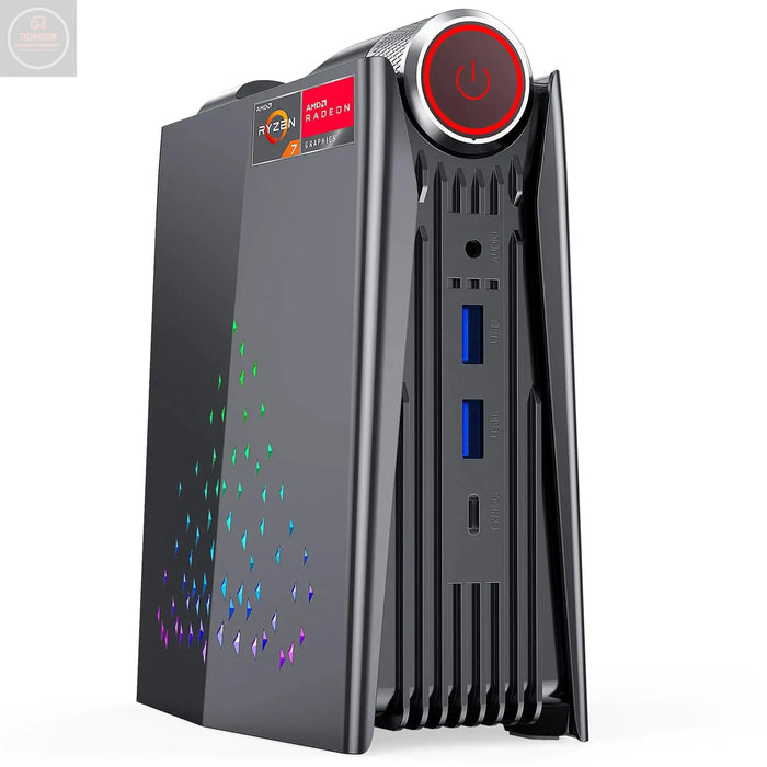 ACEMAGICIAN [Gaming PC] Ryzen Mini PC AMD Ryzen 7 5875U(up to 4.5Ghz) 16GB DDR4 512GB NVME SSD Mini Desktop Computer Mini Computers [WiFi6/BT5.2] [4K UHD/RGB Lights/3 Adjustable Mode PC Gaming] - Gadgetmanic