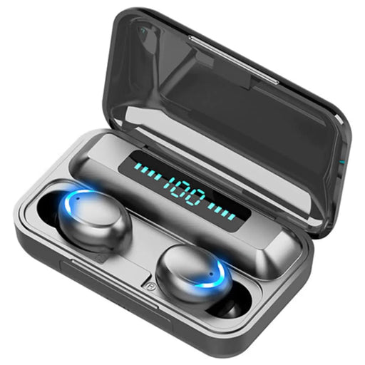 Alastair Wireless Earbuds with Wireless Charging CaseLED Power Display Deep Bass Ear Buds Waterproof Bluetooth Headphones with Mics Call Noise Cancelling - Gadgetmanic