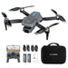 Ameta Drones with Camera for Adults 4k UHD S20 Lite Brushless Motor FPV Foldable RC Drones for Adults Kids Beginners with 36 Mins Long Flight Altitude Hold Headless Mode Circle Fly 360° Flips Cool Toys Gifts for Men Boys(Under 249G) - Gadgetmanic