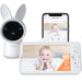 Arenti Baby Monitor 2K Smart Baby Camera with 5-Inch Upgraded Wireless Display Super Night Vision Lullabies Cry & Motion Detection Temp & Humidity Sensor Two Way Audio WiFi 6 Free Phone App - Gadgetmanic