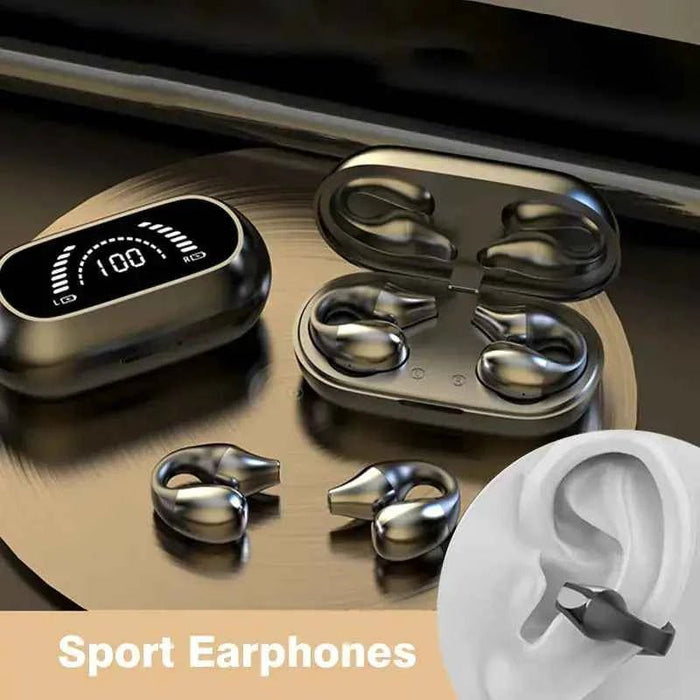 Bone Conduction Bluetooth Earphone - Gadgetmanic