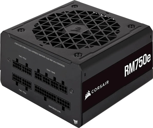 Corsair RM750e (2023) Fully Modular Low-Noise Power Supply - ATX 3.0 & PCIe 5.0 Compliant - 105°C-Rated Capacitors - 80 Plus Gold Efficiency - Modern Standby Support - Black (Renewed) - Gadgetmanic