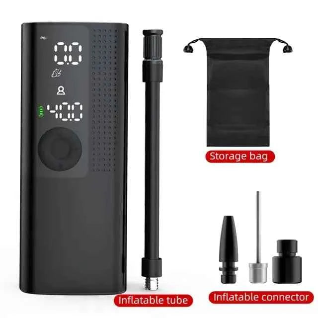 Car Electrical Air Pump Mini Portable Wireless - Gadgetmanic