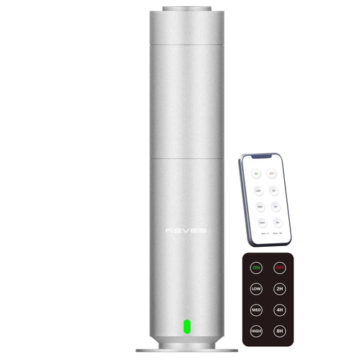 Diffuser Machine for Hotel-Scent Air Machine for Home-Diffusers for Home-Waterless Essential Oil Diffusers-Studio Scent Diffuser-Large Room-Cold Air-Office Fragrance-App Remote Control - Silver - Gadgetmanic