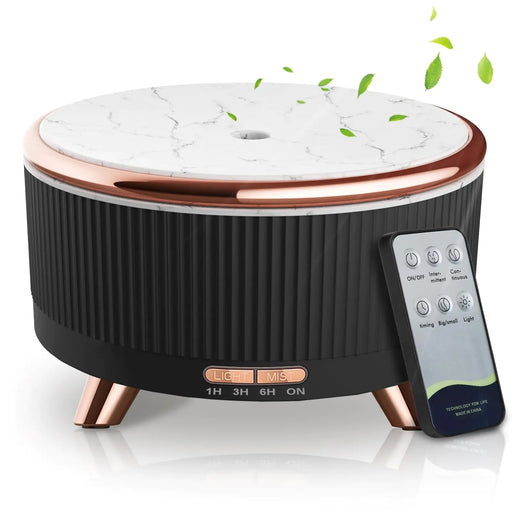 Diffusers for Essential Oils Humidifiers 500ML Essential Oils Large Room Aromatherapy Diffuser7 Colors Lights 3 Mist Modes with R/C for Home Office - Gadgetmanic