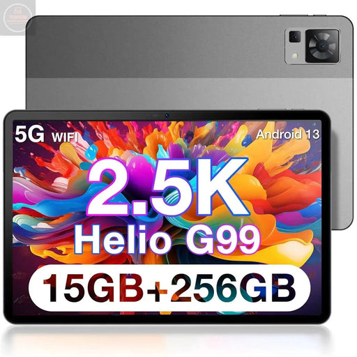 DOOGEE T30 PRO 11 Inch Tablet 2.5K Android Tablets with 15GB RAM 256GB ROM Helio G99 Octa-core Gaming Tablet with 8580mAh 4 Speakers 20MP Camera TÜV Low Bluelight BT5.0 Grey - Gadgetmanic