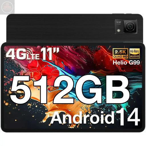 DOOGEE T40 Android Tablet20GB+512GB/2TB Expand11 inch Tablet Helio G99 Octa-core TabletAndroid 14 Tablet with 8580mAh BatteryIPS 1600x2560 Display Gaming Tablet4G LTE Cellular TabletFace ID - Gadgetmanic