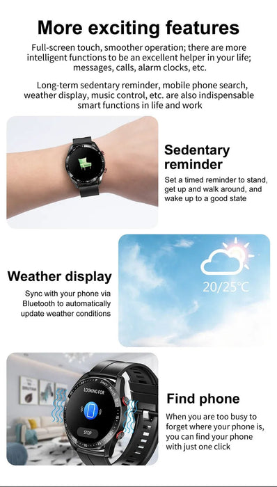 ECG+PPG Smart Watch - Gadgetmanic