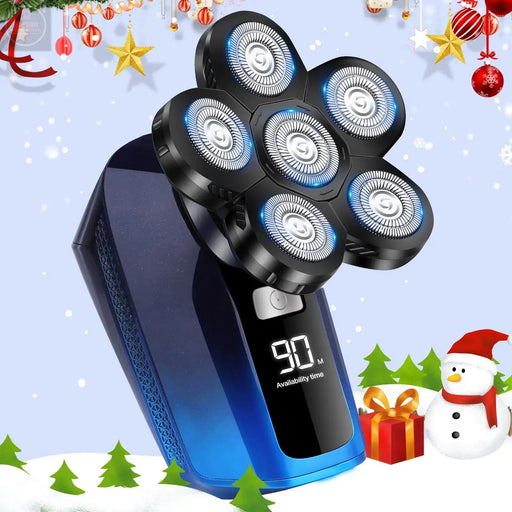 Electric Shaver for Women 6 in 1 Electric Razors for Women Ladies Electric Head Shaver for Women Pubic Hair Portable Trimmer for Women Rechargeable Womens Face Shavers for Face Underarm and Legs - Gadgetmanic