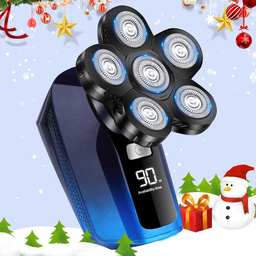 Electric Shaver for Women 6 in 1 Electric Razors for Women Ladies Electric Head Shaver for Women Pubic Hair Portable Trimmer for Women Rechargeable Womens Face Shavers for Face Underarm and Legs - Gadgetmanic