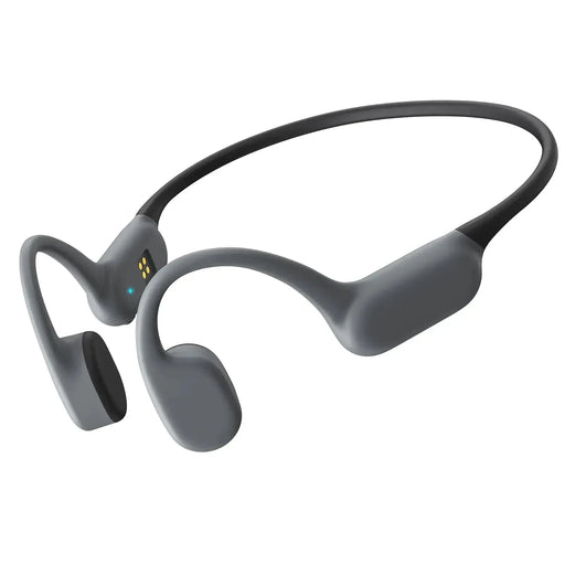 GEUYNAY Bone Conduction Headphones Open Ear Headphones Bluetooth 5.4 Wireless Headsets with MicIPX7 Waterproof Sport Headphones for Running Cycling Workout(Gray) - Gadgetmanic