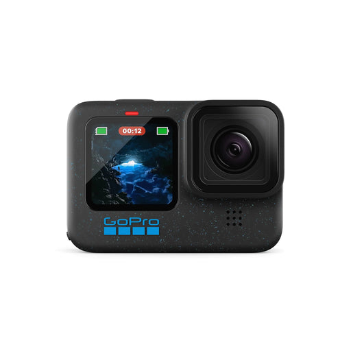 GoPro HERO12 Black - Waterproof Action Camera with 5.3K60 Ultra HD Video 27MP Photos HDR 1/1.9" Image Sensor Live Streaming Webcam Stabilization - Gadgetmanic