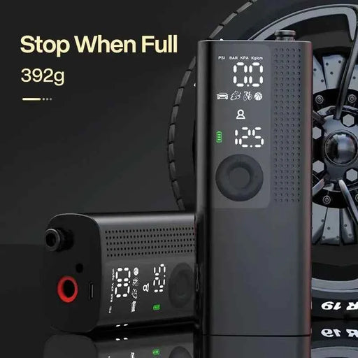 Car Electrical Air Pump Mini Portable Wireless - Gadgetmanic