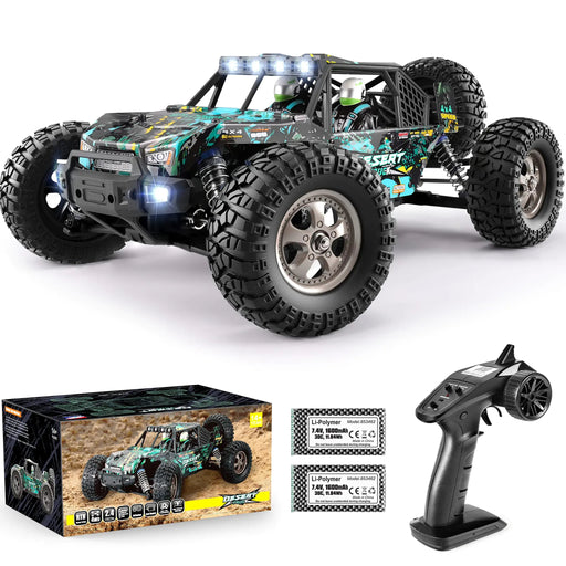 HAIBOXING 2995 Remote Control Truck 1:12 Scale RC Buggy 550 Motor Upgrade Version 42KM/H High Speed RC Cars Electric Powered 4X4 Off-Road RTR Ideal Hobby for Kids& Adults 40+ Min Play - Gadgetmanic