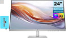 HP Series 5 524sh Monitor (Replaces M24h) 24" FHD IPS 300 Nits Display w/Docztorm USB Port Expander 1x HDMI 1x VGA Flicker - Free - 5 to +25 Degrees Adjustable Tilt Black/Silver (2024 Latest Model) - Gadgetmanic