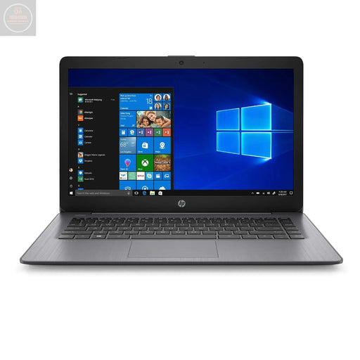 HP Stream 14-inch HD 64GB eMMC Celeron N4020 (4GB RAM SD Card Reader Windows 10 Home S) Brilliant Black 14-cb174wm - Gadgetmanic