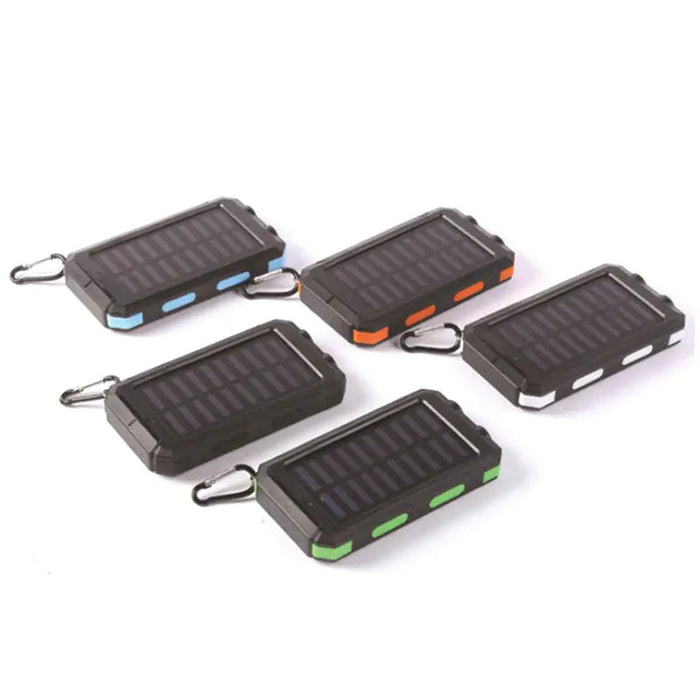 Jumbo Capacity 20,000 mAh Waterproof Solar Power Bank - Gadgetmanic