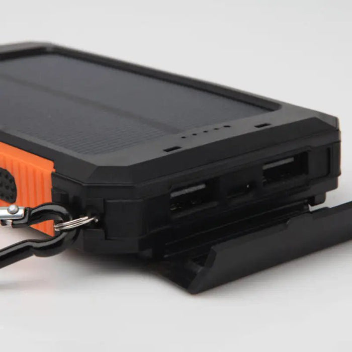 Jumbo Capacity 20,000 mAh Waterproof Solar Power Bank - Gadgetmanic