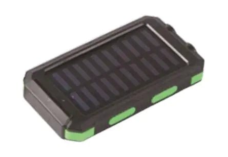 Jumbo Capacity 20,000 mAh Waterproof Solar Power Bank - Gadgetmanic