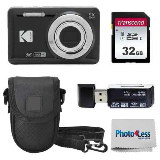 KODAK PIXPRO FZ55 16MP Digital Point & Shoot Camera Bundle - Gadgetmanic.com