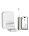Laifen Wave Electric Toothbrush Oscillation & Vibration Sonic Electric Toothbrush for Adults with 6 Brush Heads IP68 Waterproof Magnetic Rechargeable Travel Powered Toothbrush (Titanium) - Gadgetmanic