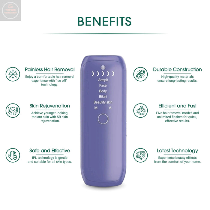 Laser IPL Hair Removal - Gadgetmanic